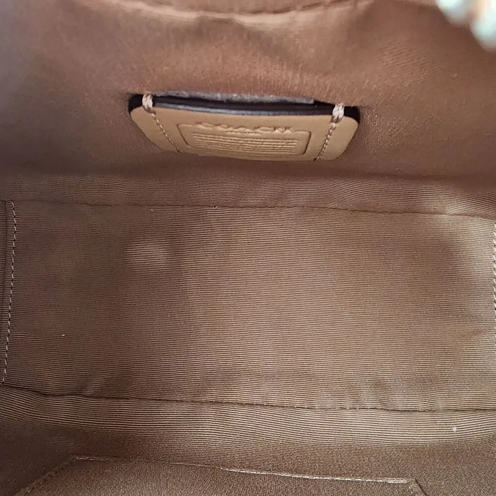 NWT Coach CT776 Satchel Crossbody In Faded Blush